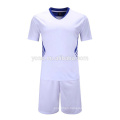 new plain soccer jersey set wholesale blank fashion football uniform kit